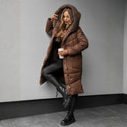 Tahlia – Quilted Coat with Hood