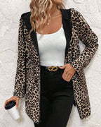 Savannah - Reversible Hooded Leopard Coat