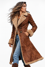 Izzie – Vintage Inspired Long Coat
