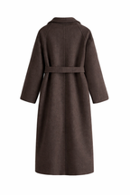 Caith – Elegant Belted Long Coat
